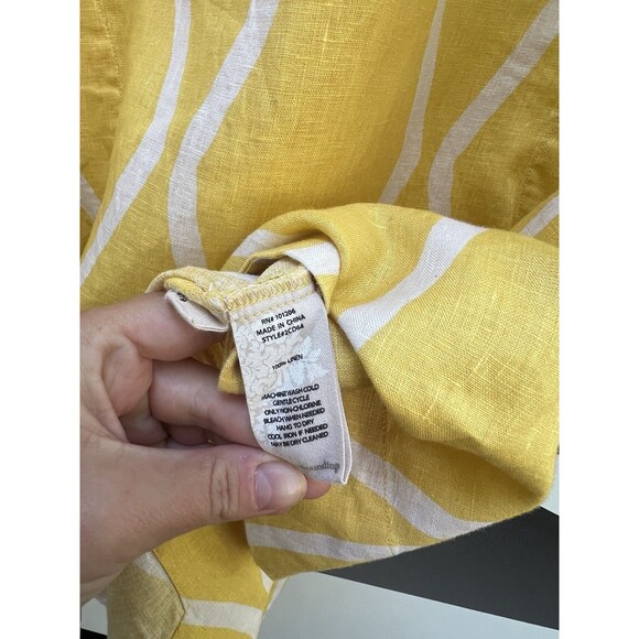 Soft Surroundings Zarina Linen Shift Dress - Picture 6 of 9